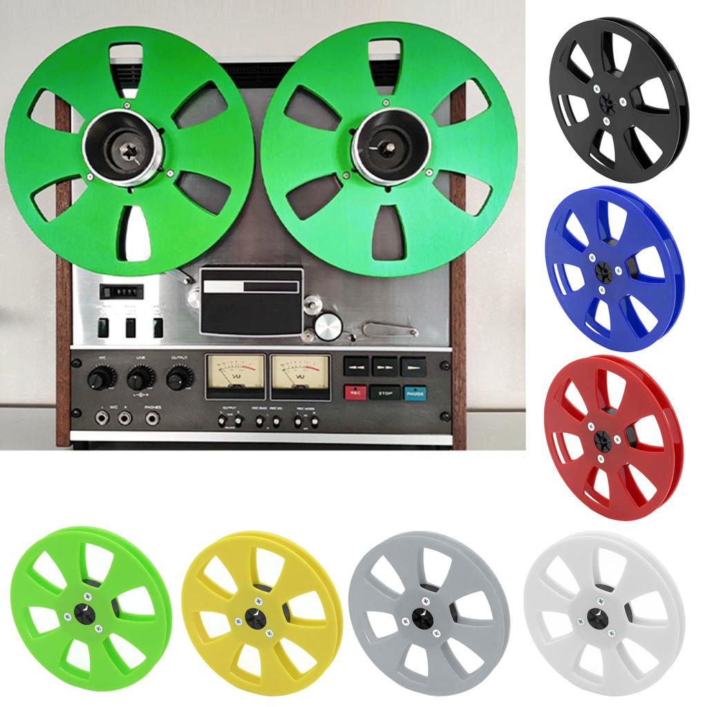 Advanced 5 Inch Tape Reel Designs for Stability Featuring Flange 6 Hole Configuration In Open Reel Sound Accessories