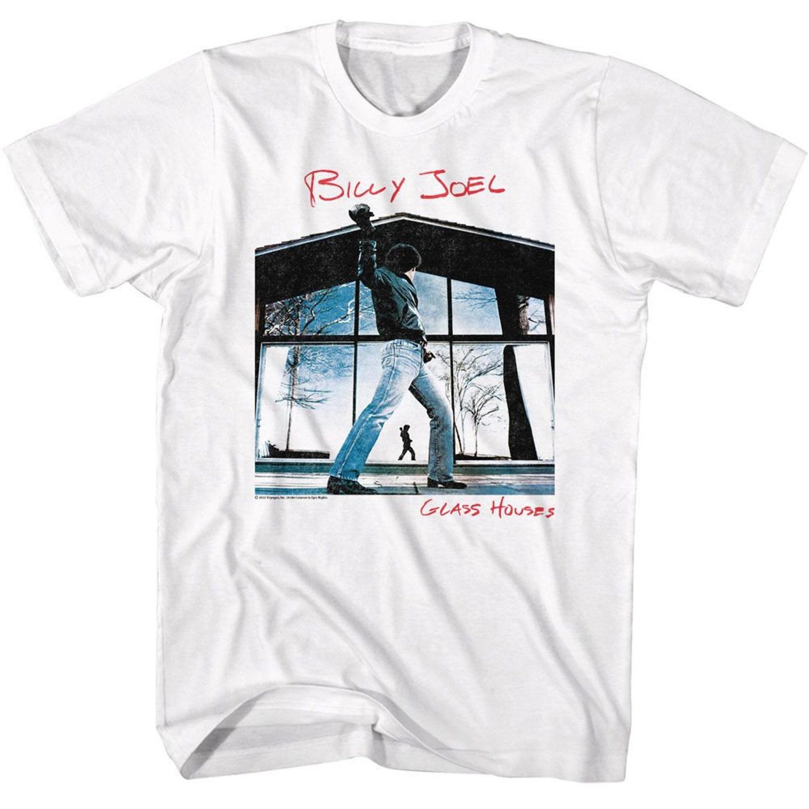 Billy Joel Glass Houses White T-Shirt M