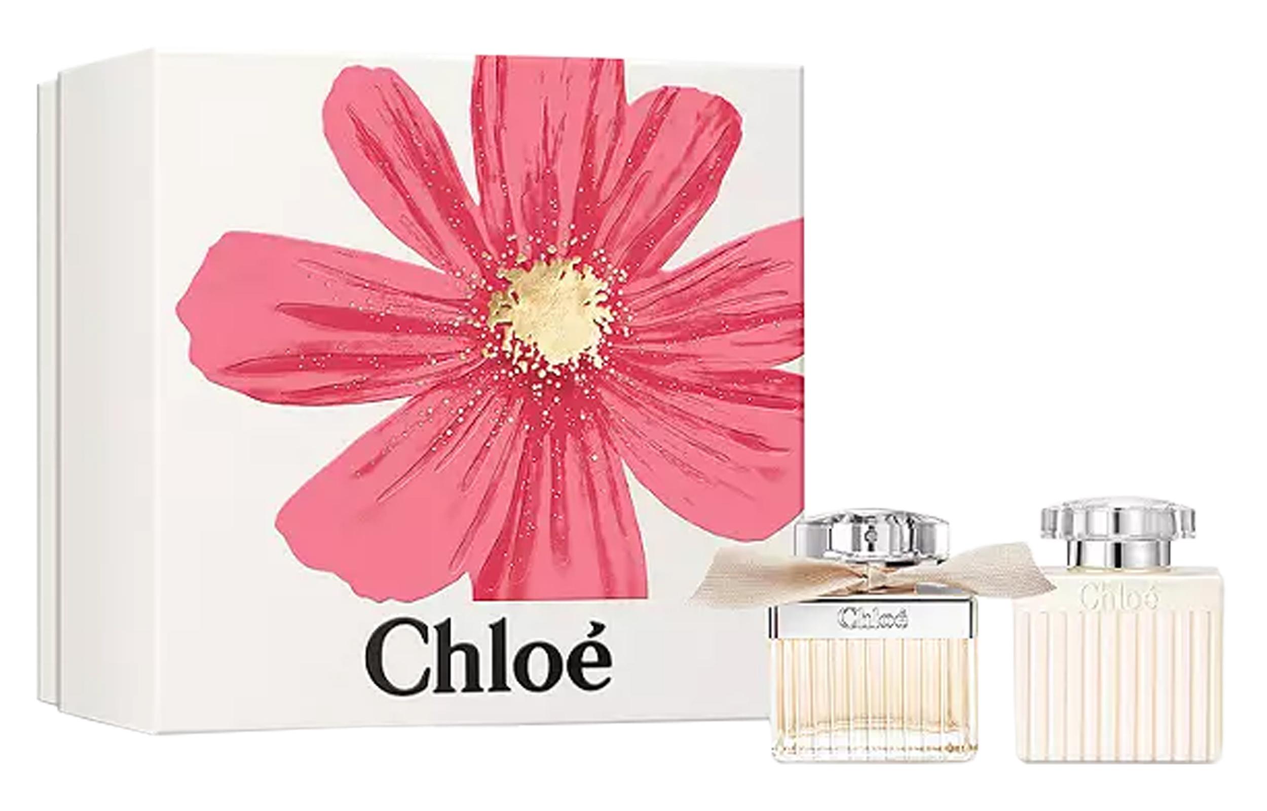 Chloe Ограниченные Наборы Парфюмерии Туалетная Вода Личи Янтарь 50мл+100мл Chloé 50ml Perfume+Chloé 100ml Body Lotion