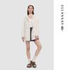 ELLASSAY Women's Autumn/Winter Waist-Cinched Parka Down Jacket EWD344L04100