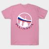 T Shirt Women Russia Moscow Russian Gift Rossiia Harajuku Print Kawaii Tshirt Summer Short Sleeve Female T-Shirt Top Tee