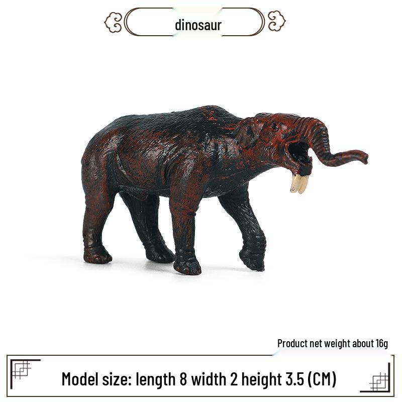 Animal Model Simulation Toy: Woolly Rhinoceros, Dunkleosteus, Deinotherium, Mammoth, Smilodon, Thunder Bird