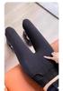 Women's Fleece-Lined High-Waisted Slimming Leggings - Autumn/Winter 2025, Warm Tapered Pencil Pants, Body-Hugging Style