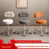 Rotating Hair Salon Barber Chair with Casters