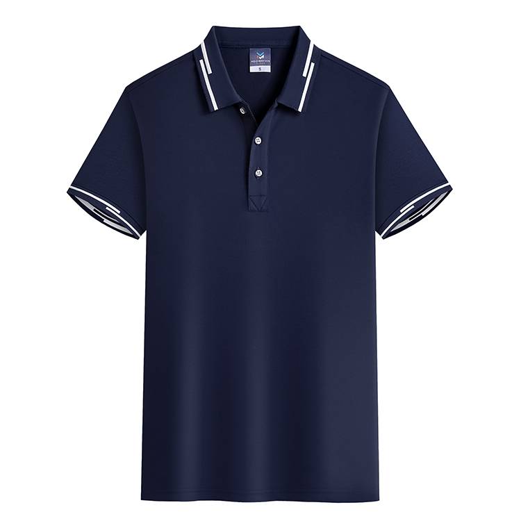 ZHJM 10125 Broken Bridge 200G Combed Siro High Imitation Cotton POLO