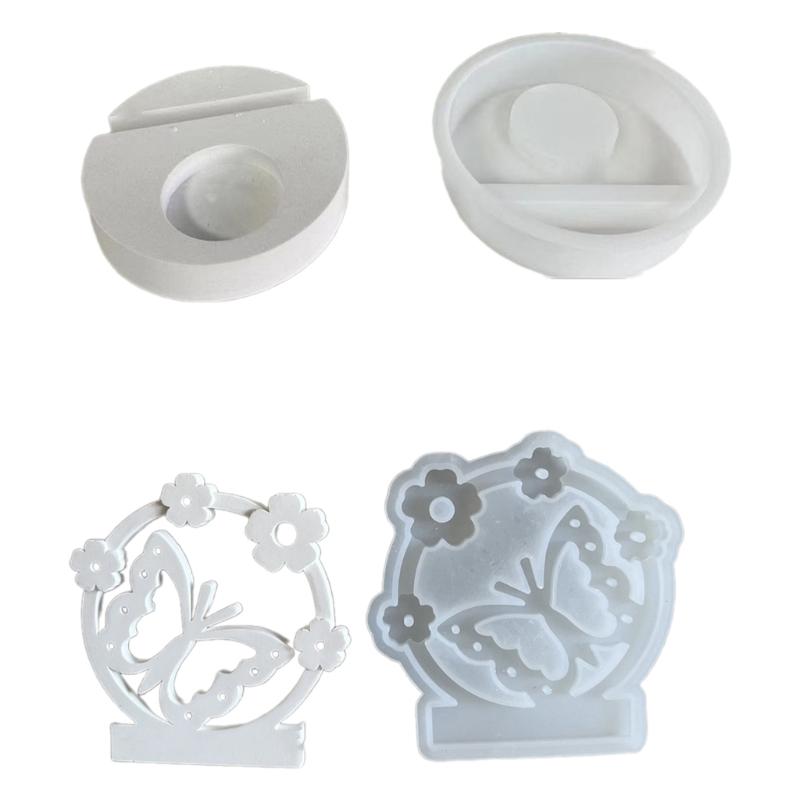 Practical Silicone Mold Butterfly Accessories Mould Unique Epoxy Resin Moulds Jewelry Making Tool for DIY Enthusiasts