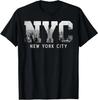 NYC New York City Skyline Souvenir T-shirt