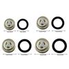 Motorcycle Upper Pump Master Cylinder Brake Pump Oil Window Mirror Sight Glass Rubber Gasket Sizes 18mm 14mm 12mm