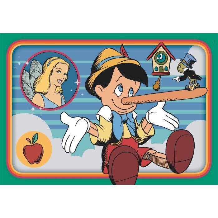 Puzzle Enfant Disney Classic 2x60 pièces Walt Disney, Fabriqué en Italie, 24823, Clementoni