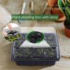 Mini Greenhouse Seed Starter Tray 6/12Grids Plant Starter Kit New Plant Germination Base  Garden