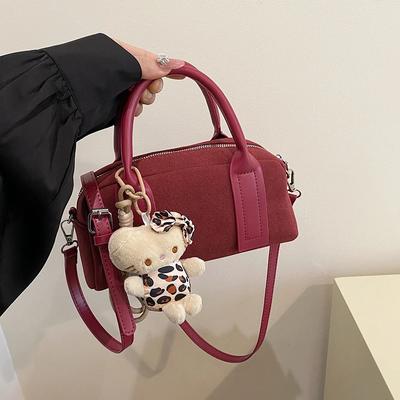 Retro-Mode PU-Reißverschluss-Umhängetasche Vielseitige große Kapazität Hochwertige leichte Luxus-Handtaschen Pendlertaschen für Frauen