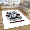 1PC German Rams Print Rug - Home Decoration Carpet For Living Room Bedroom Flooring Computer Chair Area Rug