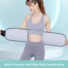 Sweat Waist Trimmer Women Men Waist Slimmer Sweat Belts Weight Loss Belt Gym Waist Trainer Body Shaper Sweat Belt
