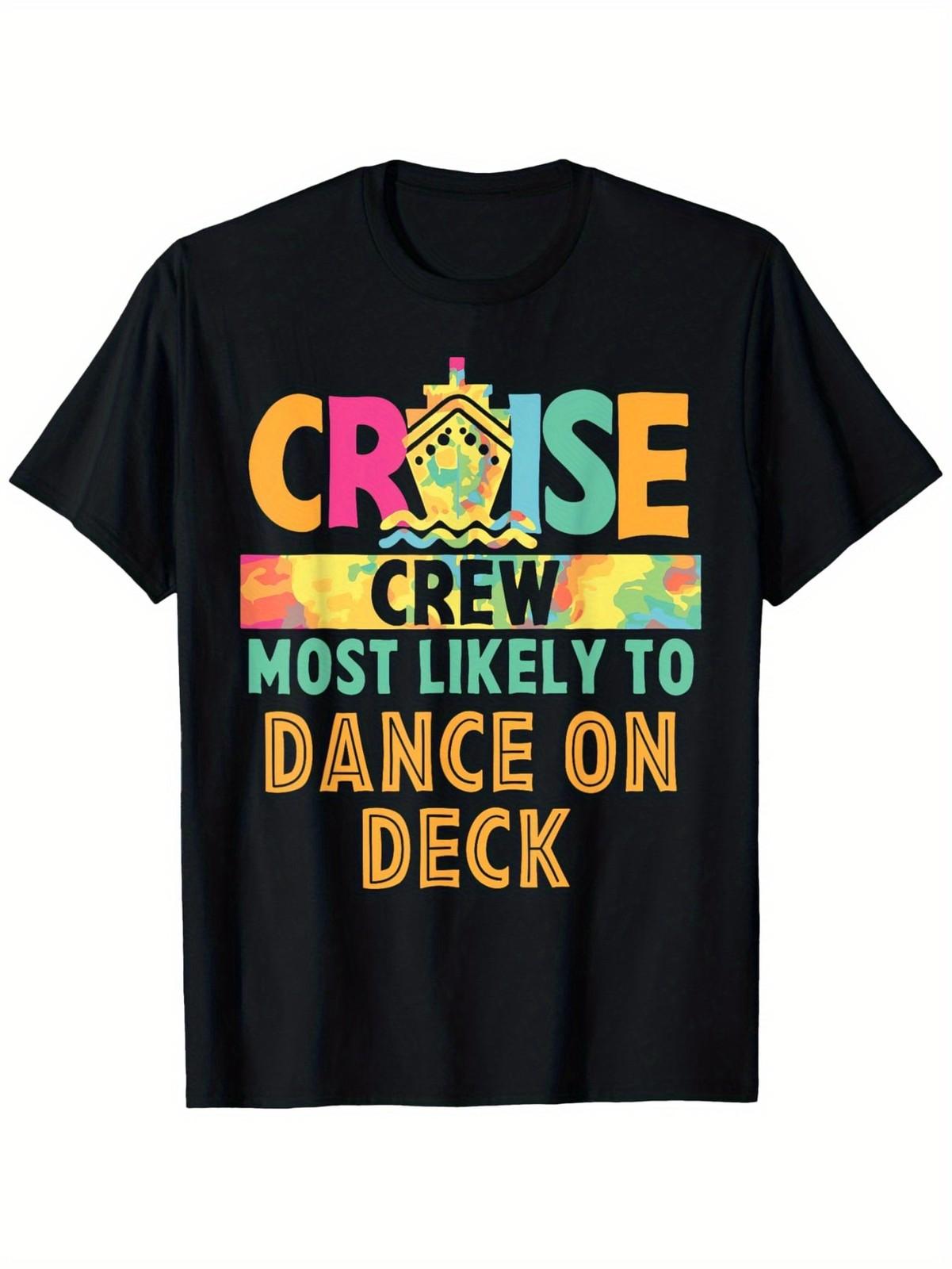 Cruise Crew Most Likely To... Hawaii Summer Vacation Funny T-Shirt, Summer S разноцветный