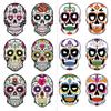 Day of The Dead Halloween Party Costume Party Paper Skull Ghost Face Mask Diy Masks