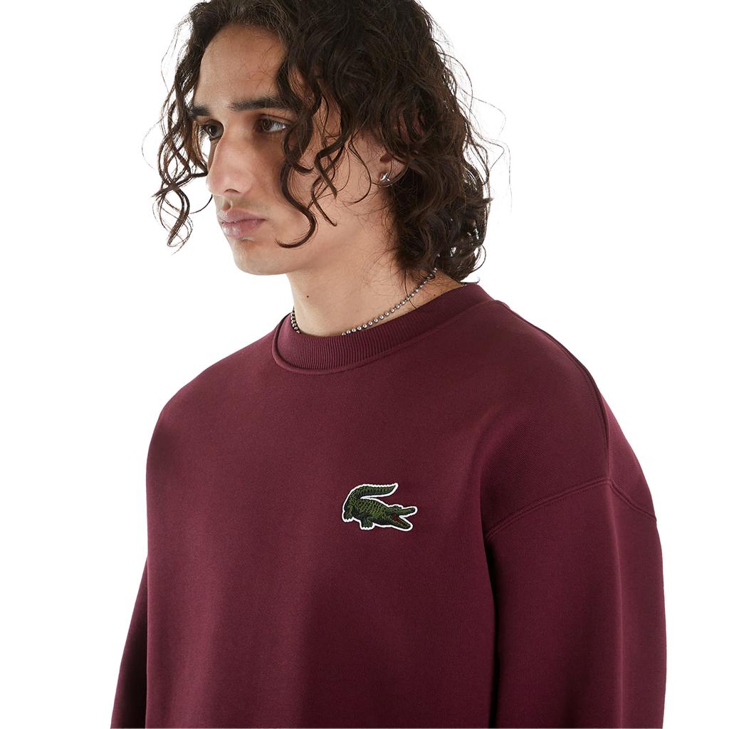 Lacoste Men's Fleece Loose Fit Sweatshirt