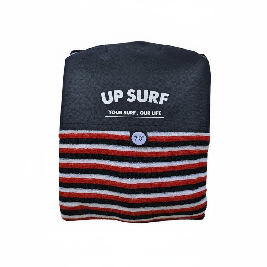 Gestreifte Surfbrettsocke Flexible Boardhülle Abdeckungstasche zum Surfen