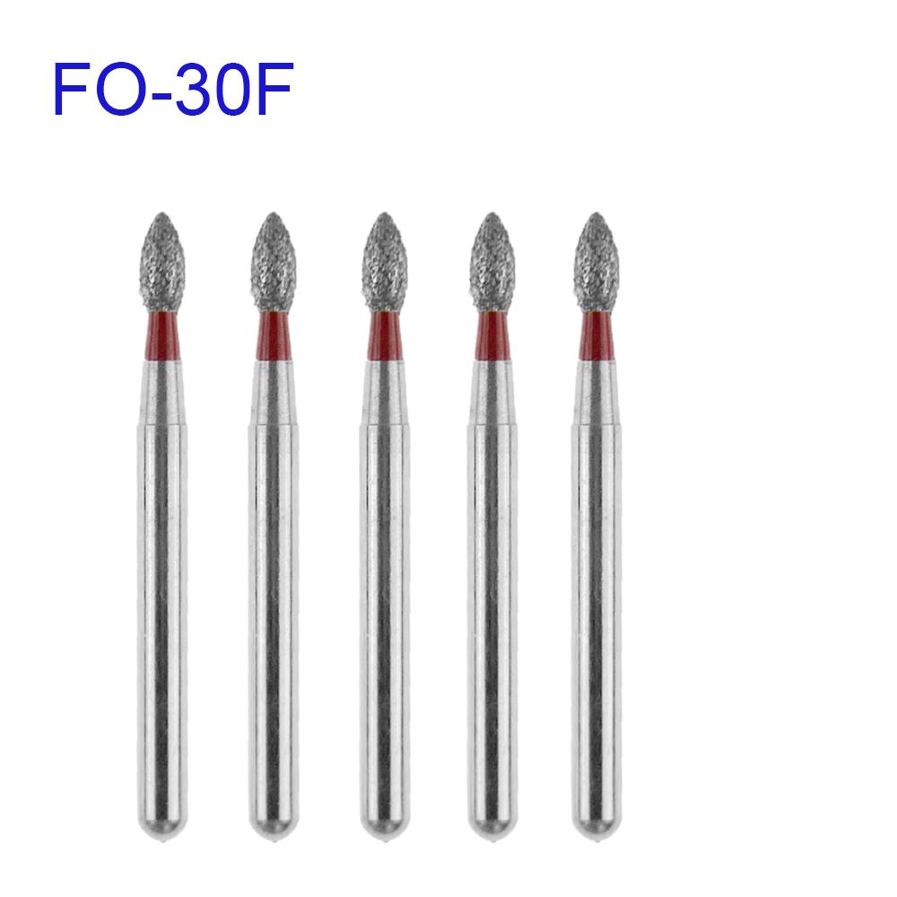 5Pcs/Pack, Jnsur Dental Diamond Burs Dental Drills For High Speed Handpiece Fg Dia 1.6Mm Dental Lab Technican Dentistry Material