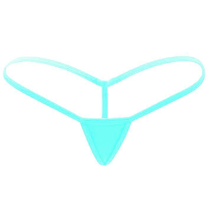 Cross-Border Sexy Women's Low-Waist Mini Thong Bikini Underwear