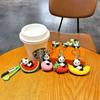 Panda Fruit Doll Keychain Backpack Car Cartoon Pendant Accessories Gift Couple