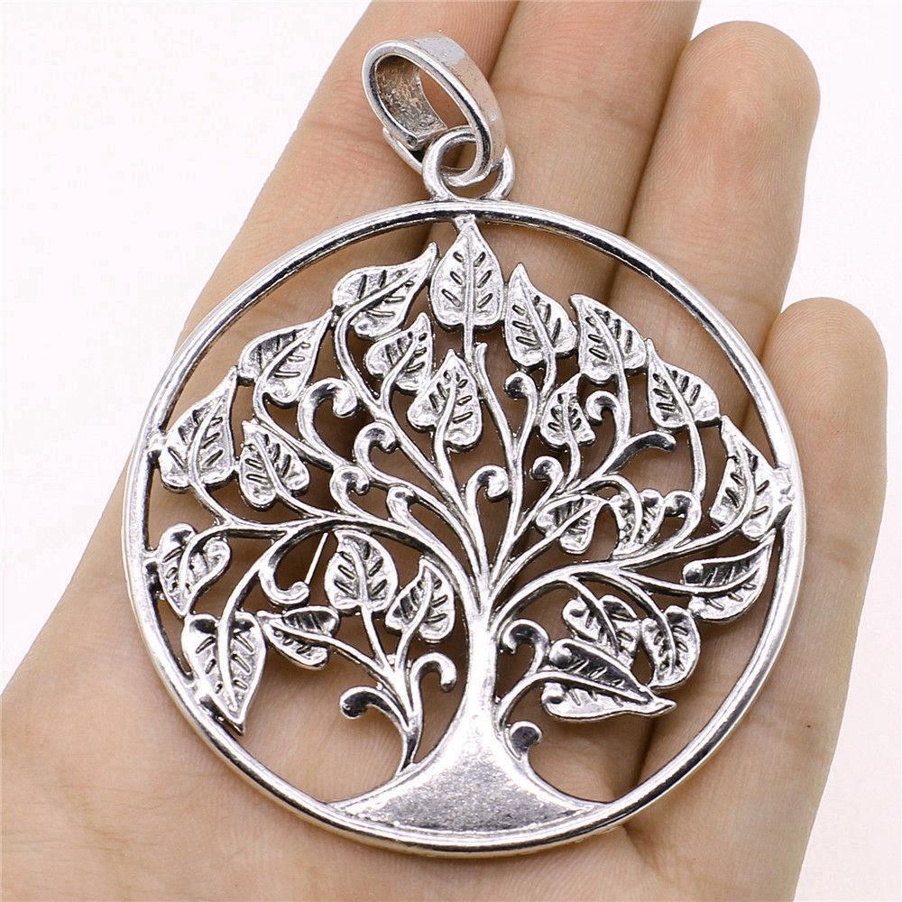 Charms Big Tree Of Life Pendants Wedding Jewelry Findings QC017