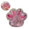 1/2Pcs Pink Strawberry Cat Paw Toy Stress Relief Grape Kitten Paw Squeeze Pinch Sensory Toy Kids Adults Soft TPR Stress Ball Animal Claw Fidget Toy