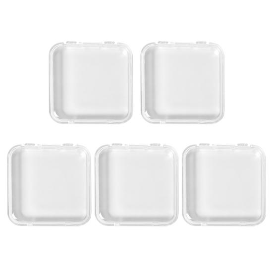 Storage Box High-Transparent Acrylic Sealing Badge Display Case Dust-Proof Moisture-Proof Badge Holder for 58-75 Mm Badges