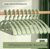 Extra Thick Non-Slip Wide Shoulder Hanger for Adult & Student Clothes, Non-Marking Plastic Design