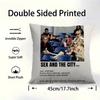 Sex And The City TV Series Pillowcase Toon Gift Cushion Cover Bedroom Home Sofa Chair Seat Decor Pillow Case