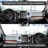 For Toyota Land Cruiser Prado 120 J120 2003~ 2009  2006 2007 2008 Anti-Slip Leather Mat Dashboard Cover Pad Sunshade Accessories