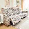 1/2/3seater Recliner Sofa Covers for Printed All-inclusive Relax Armchair Cover Stretch Couch Protector Funda  3 Plazas