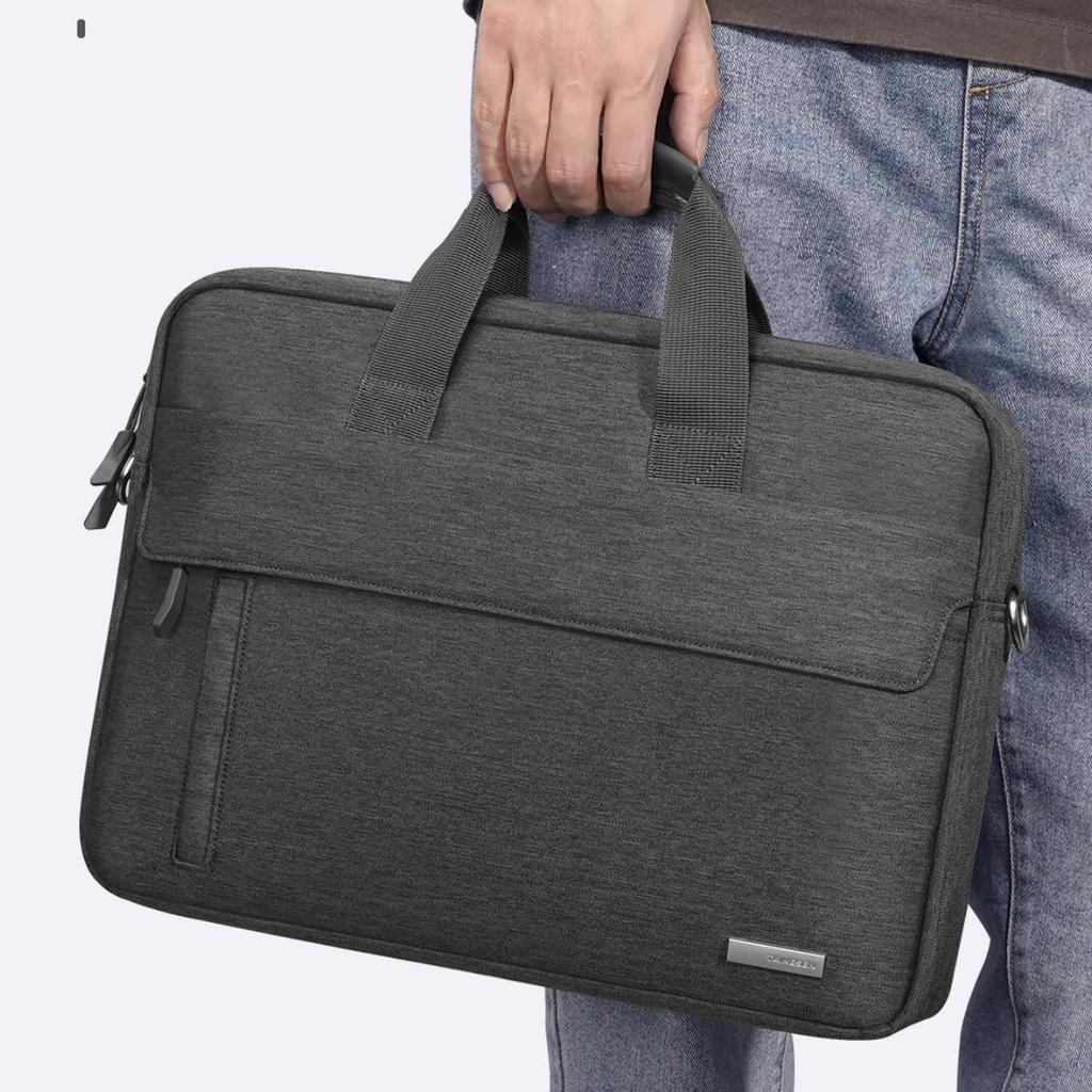 Large Capacity Laptop Bag, Compatible with Lenovo, Huawei, Apple 13-14.5-inch, Briefcase , Commuter Bag