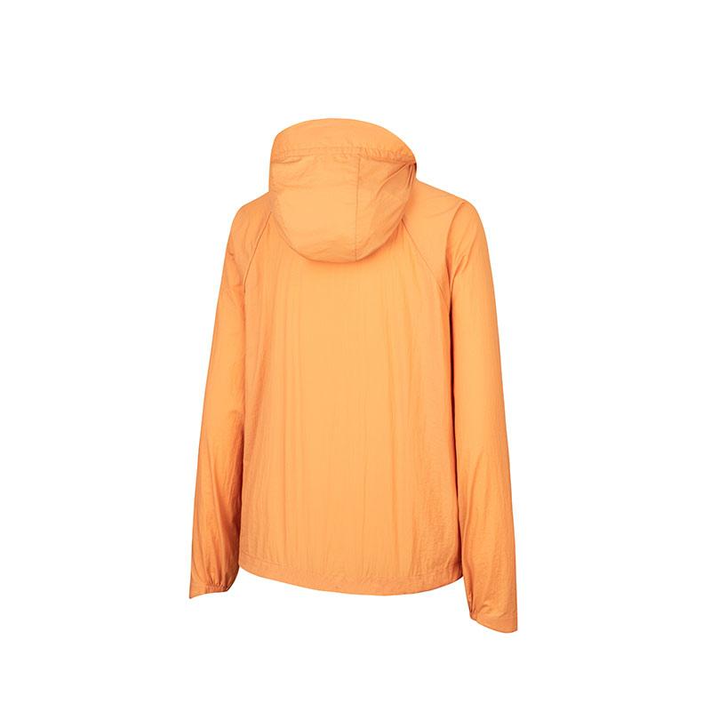Anta Lightweight Sun Protection Jacket Earth Shell Ice Skin UV Resistant Water Repellent Women Jackets Yellow 962427602-1