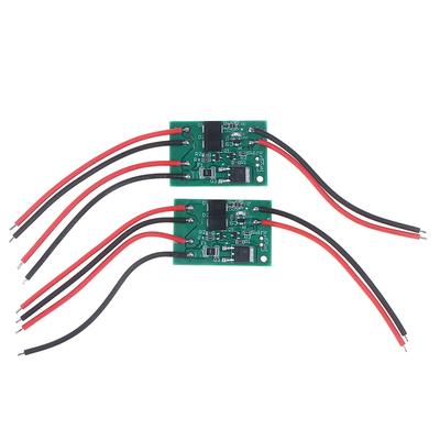 1/3Pcs With Wires 3.2V-15V Solar Light Circuit Control Board For Solar Courtyard Light Controller Pcba Board