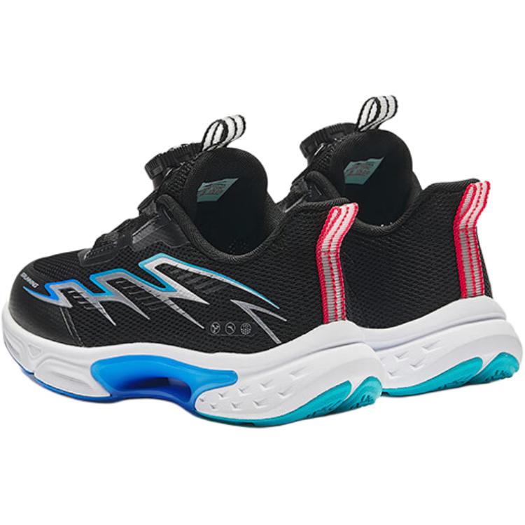 Anta Comfortable Versatile Shock Absorbing Breathable Low Top Kids Running Shoes Kids Sneakers Black 312439902-4