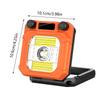 Camping Lantern 3200mAh Magnetic Flashlight Folding 3200mAh Lights For Camping With LCD Display For Outdoor Patio Tent Porch