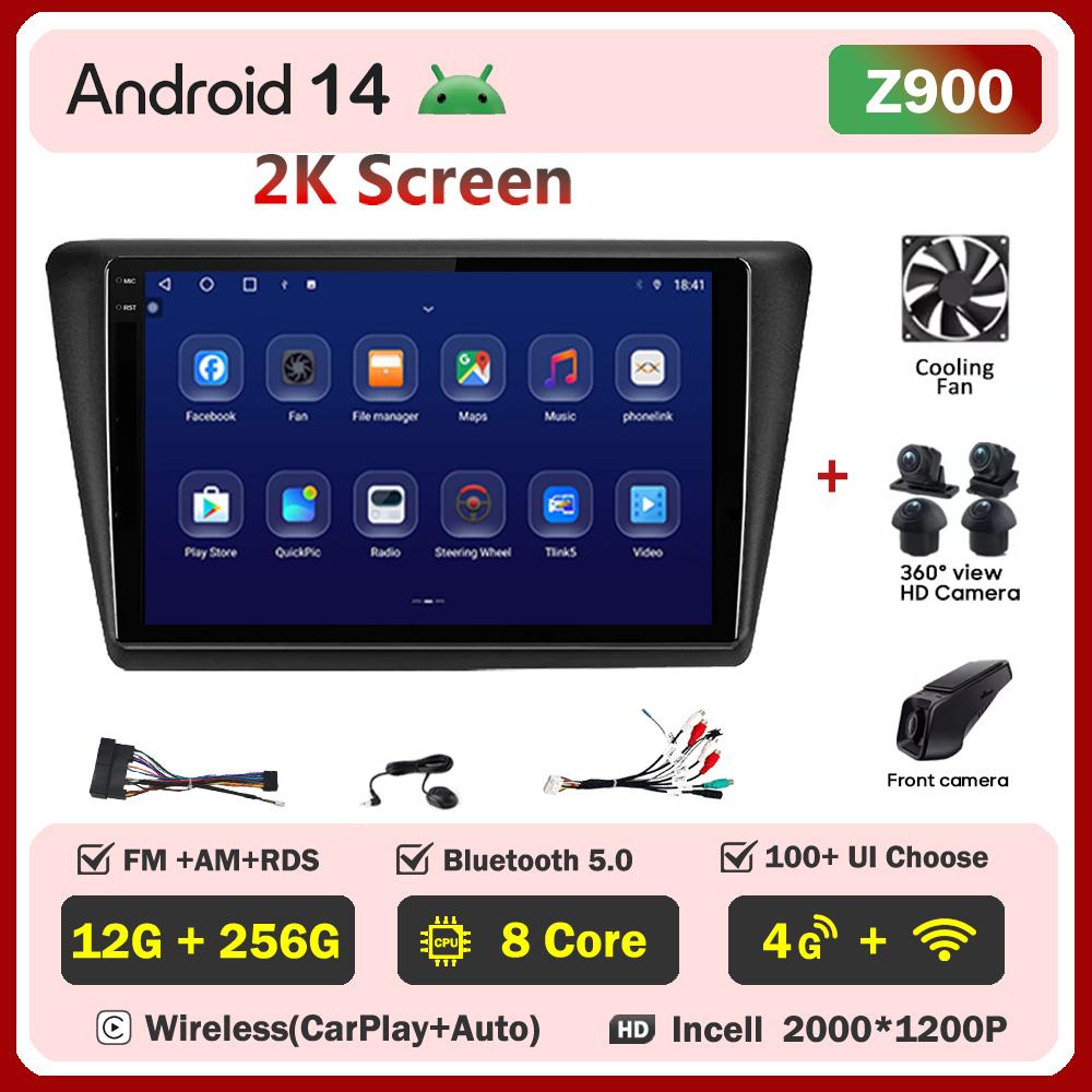 Pentru Skoda Rapid NH3 NH1 2012-2020 Player Radio Auto Mașină Carplay Ecran Autoradio Mirror Link Touch Screen Sisteme Inteligente Auto