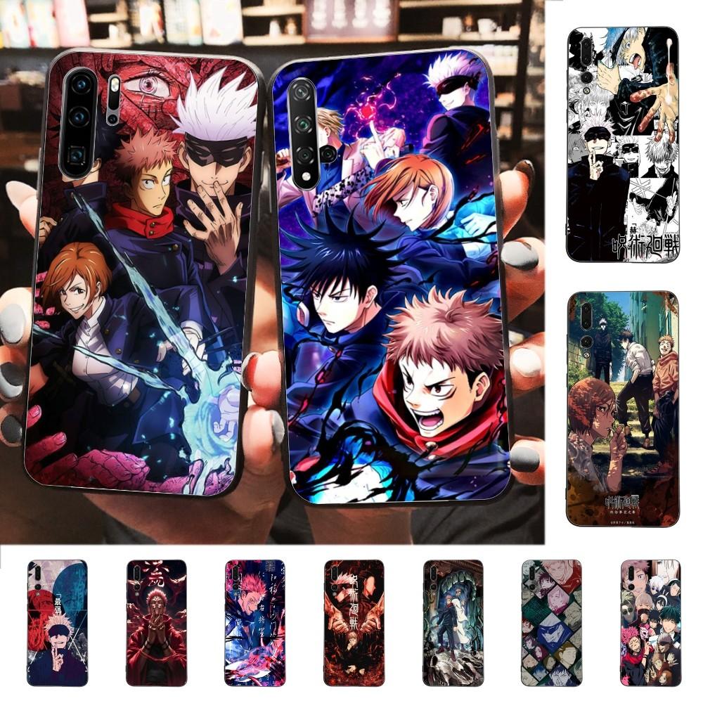 J-Jujutsu K-Kaisenes Phone Case For Huawei P 8 9 10 20 30 40 50 Pro Lite Psmart Honor 10 Lite 70 Mate 20lite
