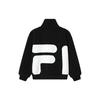 New FILA Velvet Jackets Unisex Black F51U248926F-BK
