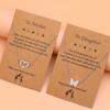 Charm Maan Zon Koppel Ketting Roestvrij Staal Holle Vlinder Hart Hanger Schakelketting Ketting Voor Vrouwen Mannen Familie Sieraden