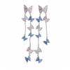 Zircon Butterfly Tassel Earrings Stylish Jewelry