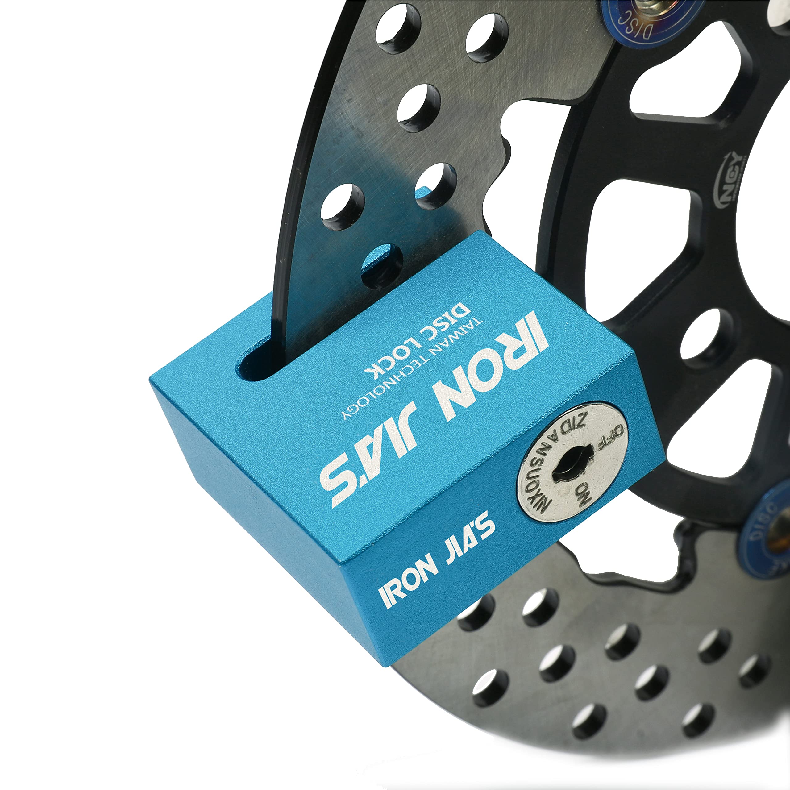 

MOTOBOY Bike Motorcycle Disc Lock with Disc Lock for and Stainless Steel and Easy to Includes 2 Keys Lock, Reminder, 1.5m, Anti-Theft Motorcycles, синій