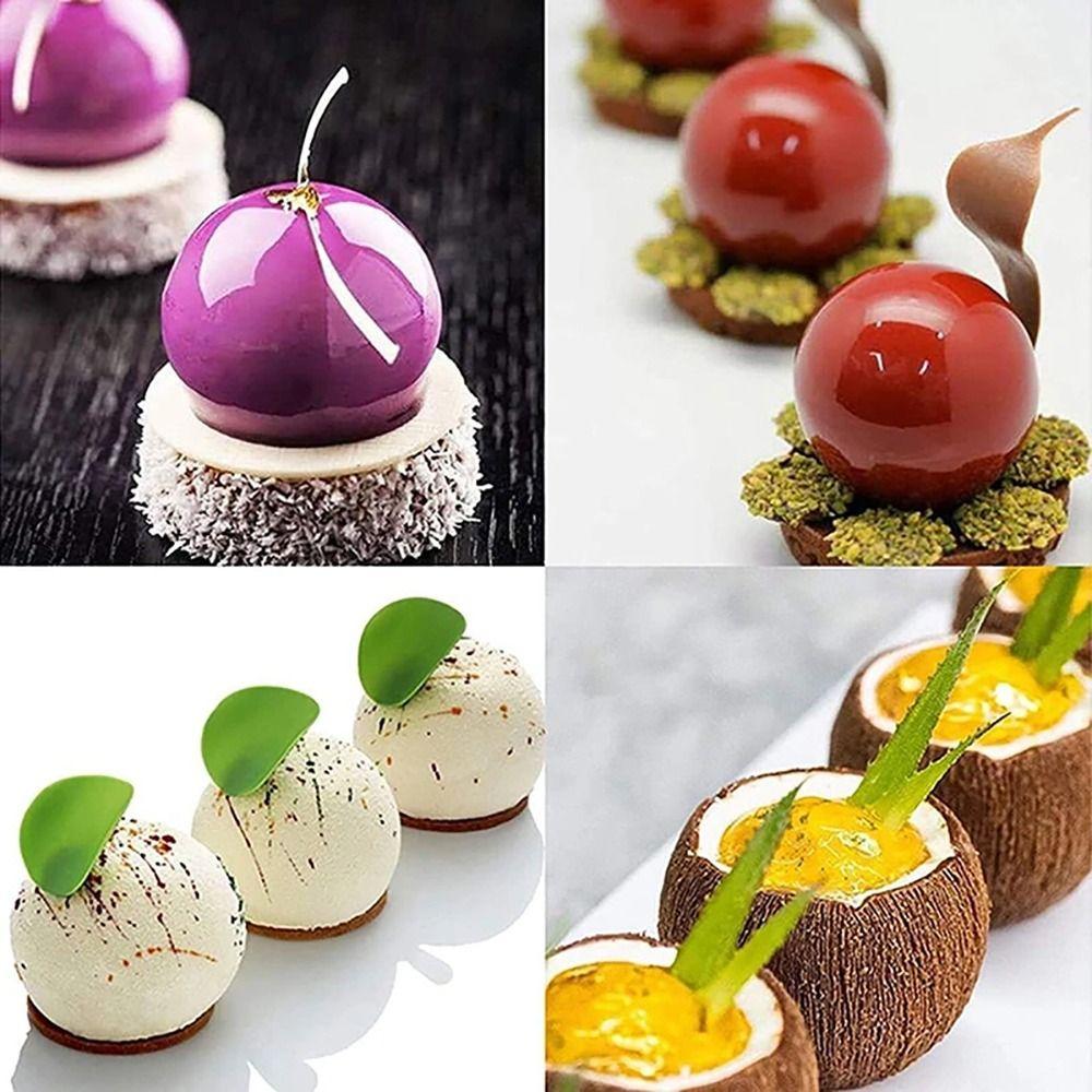 1Pcs DIY 3D Sphere Silicone Mold Kitchen Bakeware Accessories  French Dessert Chocolate Truffle