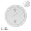 090E Not Corrosive ABS Boat Access Hatches 4/6/8 Inch Round Deck Inspection Cover Screw Out Access Plate Long Service Cover
