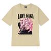 Heißer Verkauf Neues Album Lady Gaga Mayhem Hip Hop 100% Baumwolle T-Shirt Unisex Damen Kurzarm T-Shirts Sommer Unisex Übergröße Oberteile
