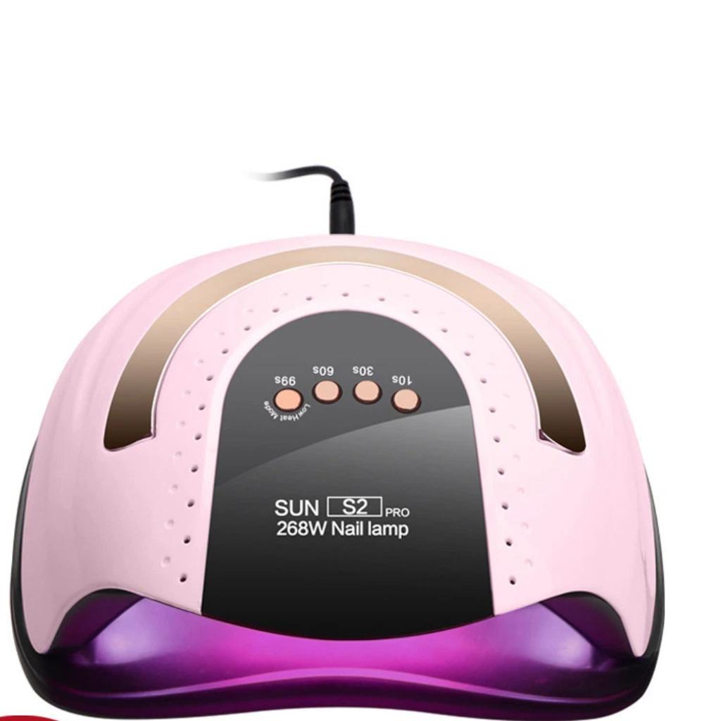 High Power Handheld UV LED Nail Lamp Portable Gel Nail Polish Curing Phototherapy Machine