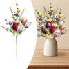 Easter Egg Stems Branch Foam Egg Spring Artificial Branches Easter Vase Filler Flower Picks For Table Centerpieces Home Decor