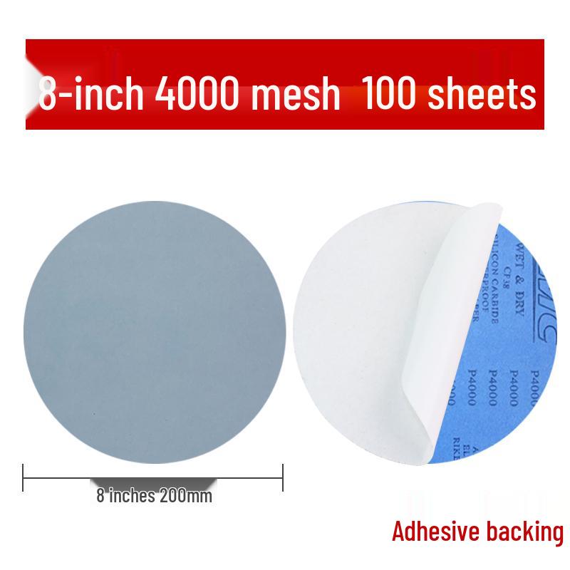 Eagle Brand 8-inch Wet/Dry Metallographic Sanding Disc for Woodworking and Polishing