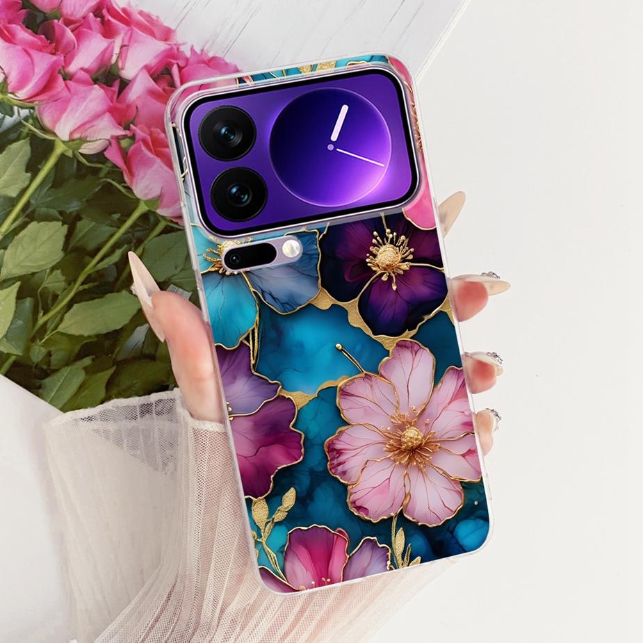 

For Xiaomi 17 Pro Max Case New Flowers Butterfly Painted Cover Soft Slim Phone Case For Xiaomi Mi 17 Pro Max 17Pro Mi17 5G Shell Xiaomi 17 Pro