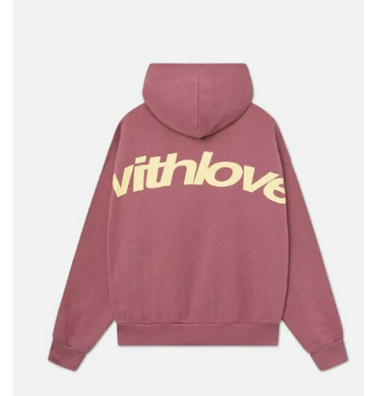Women's Angel Print Retro Hip Hop Oversized Hoodie Jacket